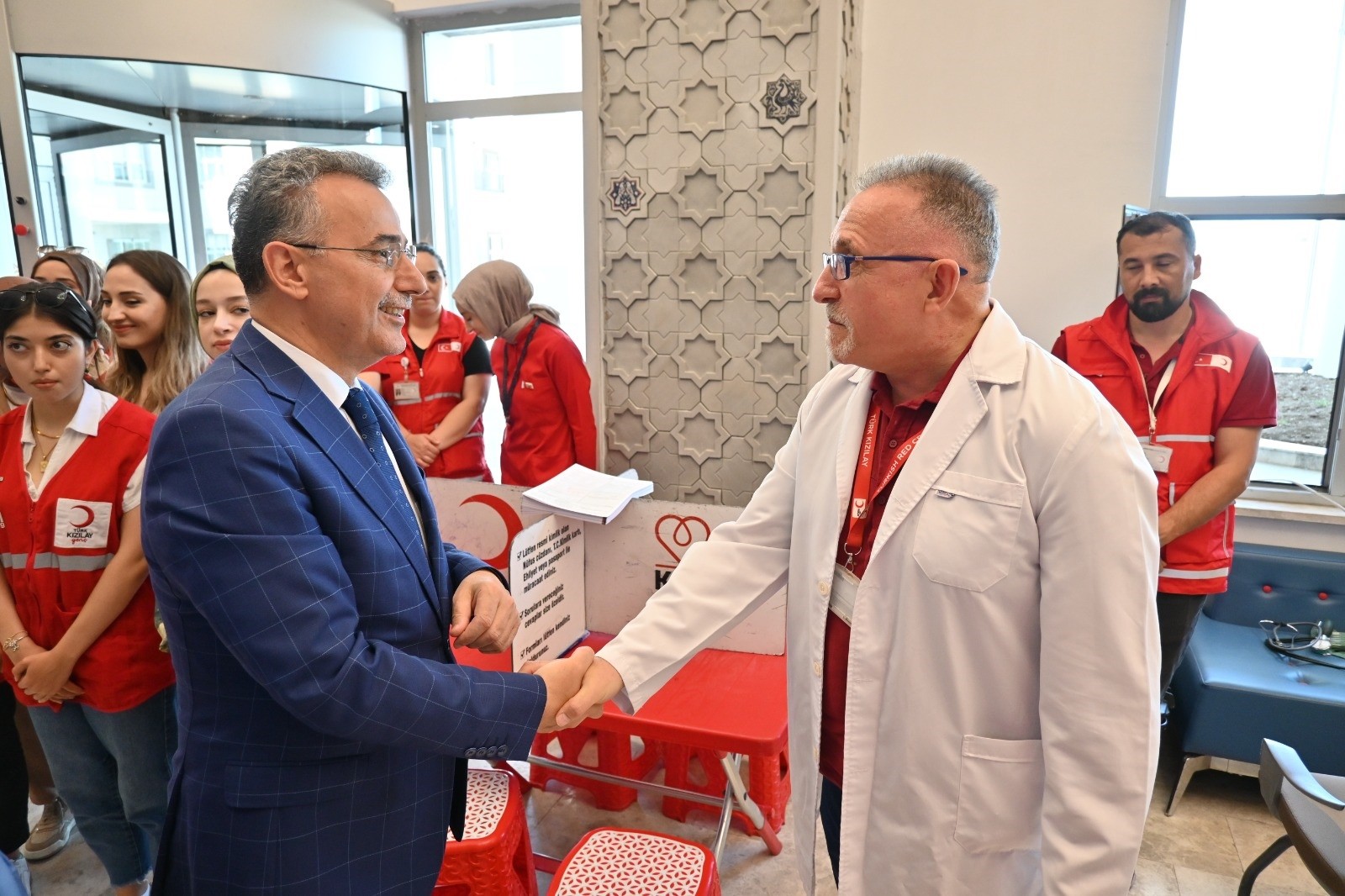 İlkadım Belediyesi'nden Kızılay'a kan desteği