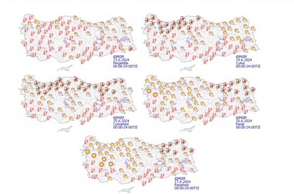 Kurban Bayramı'nda hava durumu nasıl olacak? Samsun'da bayramda yağmur var mı?