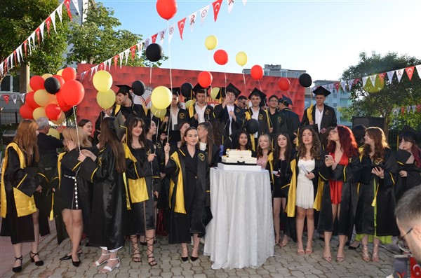 Samsun TAKEV'de mezuniyet coşkusu