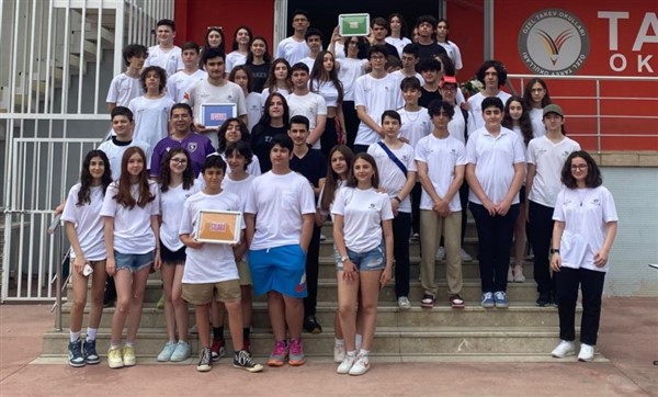 Samsun TAKEV'de mezuniyet coşkusu