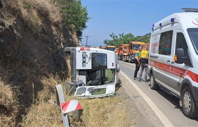 Samsun'da maliye aracı kaza yaptı 1 kişi öldü