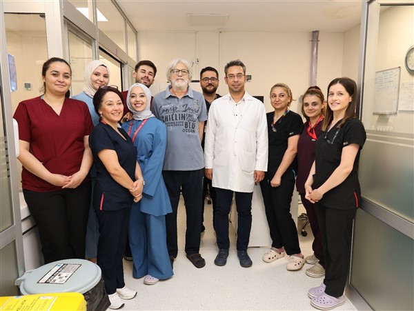 Felç geçiren Alman hasta Samsun’da sağlığına kavuştu