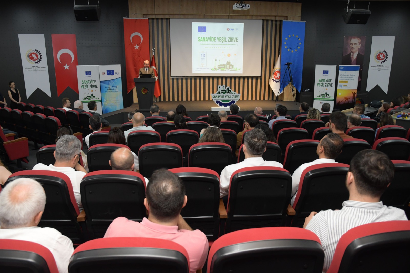 Samsun iş dünyası, Sanayide Yeşil Zirve programında buluştu 