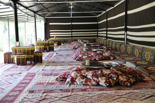 Samsun'da Kızılırmak Doğanca Kafe, Bungalov Evleri ve Otantik Kıl Çadırı hizmete girdi