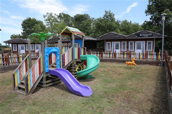 Samsun'da Kızılırmak Doğanca Kafe, Bungalov Evleri ve Otantik Kıl Çadırı hizmete girdi