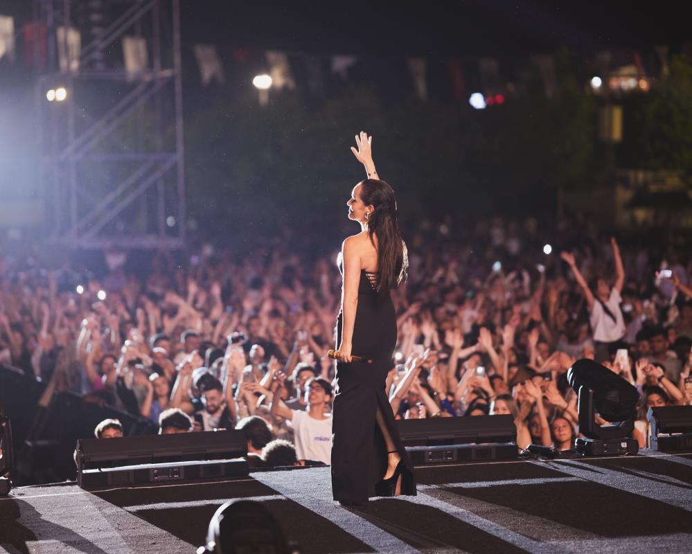 Samsun'da Kültür Yolu Festivali Bengü ile son buldu