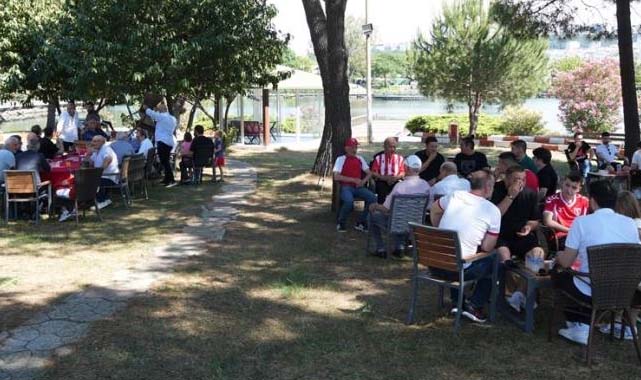 Samsunspor bayramlaştı