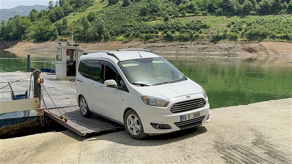 Deniz bağlantısı olmayan Tokat'tan Samsun'a feribot seferleri yapılıyor