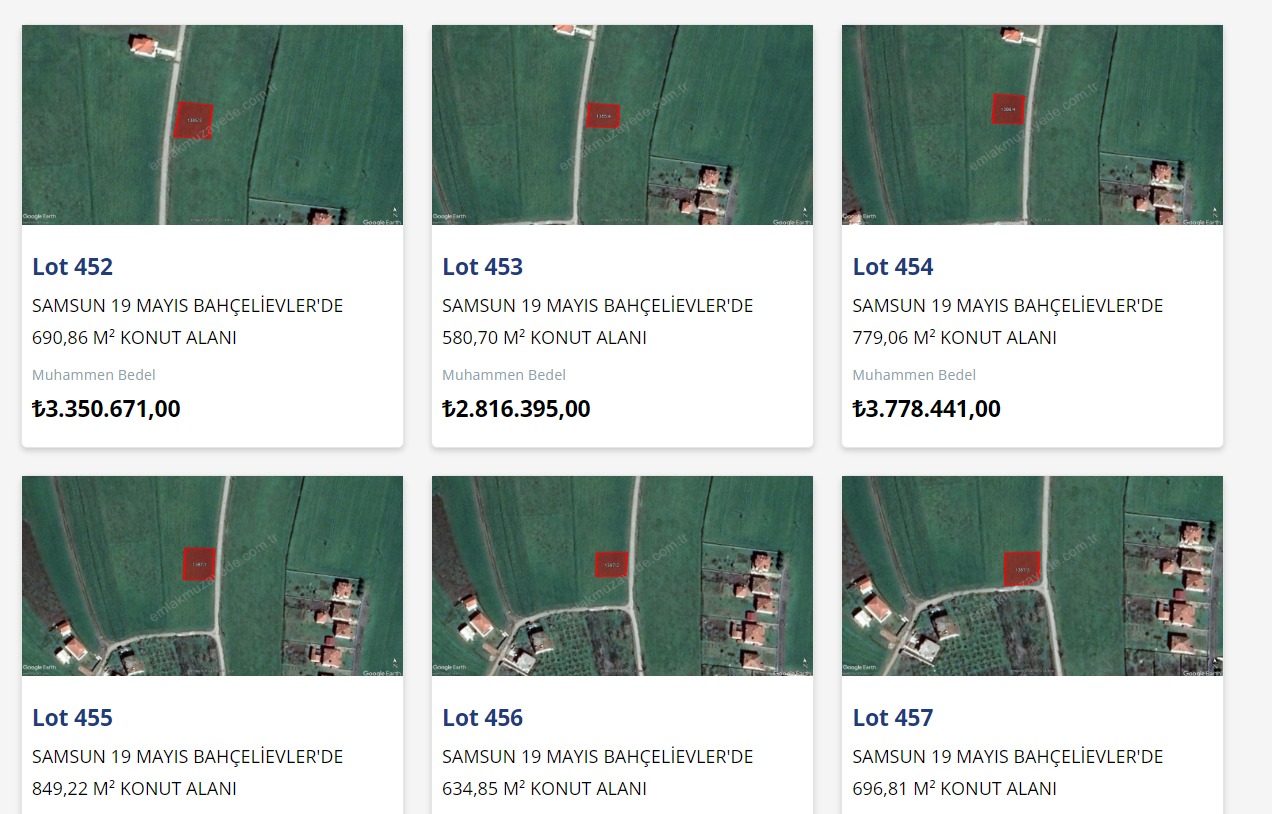 Samsun'un 19 Mayıs ilçesinde 102 arsa daha satılacak!