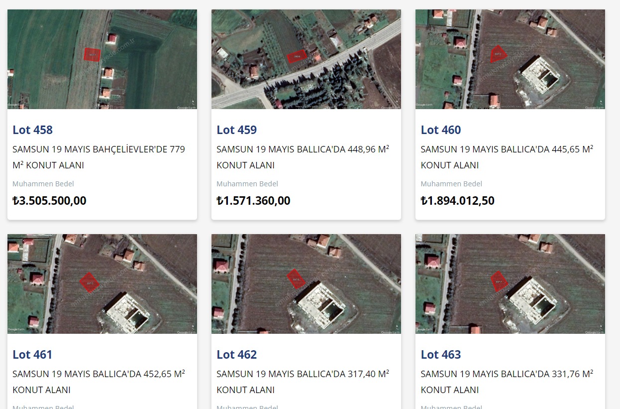 Samsun'un 19 Mayıs ilçesinde 102 arsa daha satılacak!