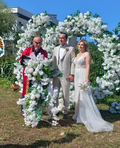 Ceylan ve Öztürk ailelerinin  mutlu günü