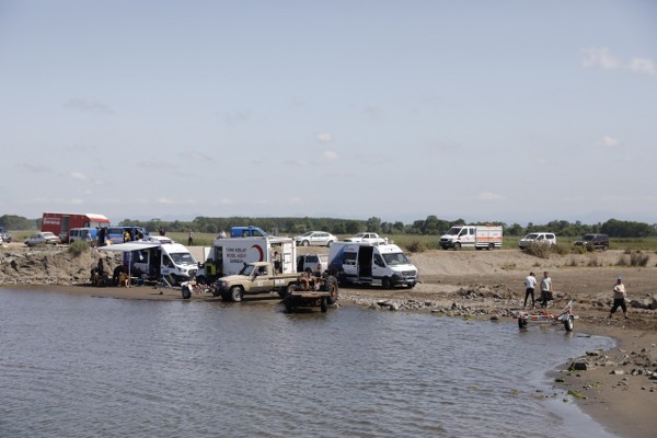 Karadenizin geri vermediği Cihan Yılmaz'dan geriye nişan görüntüleri kaldı