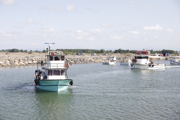 Karadenizin geri vermediği Cihan Yılmaz'dan geriye nişan görüntüleri kaldı