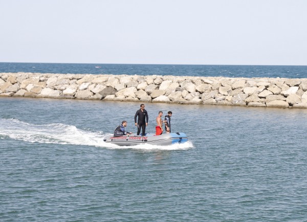 Karadenizin geri vermediği Cihan Yılmaz'dan geriye nişan görüntüleri kaldı