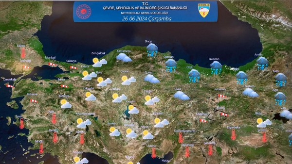 Meteoroloji uzmanı açıkladı Samsun'a sağanak yağış geliyor