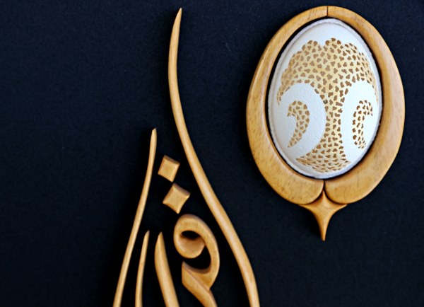 Samsun'da yumurta kabuklarından sanatın en kırılgan halini yapıyor