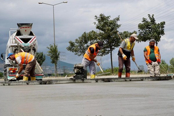Samsunspor taraftarının yol çilesi bitiyor Samsun 19 Mayıs Stadyumu yolu düzenleniyor