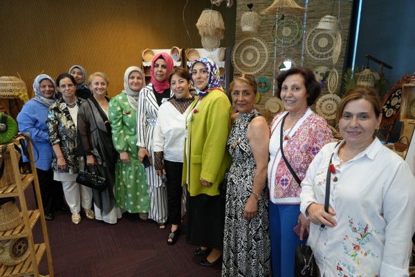 Samsun'da kadınların el emeği ürünler sergilendi