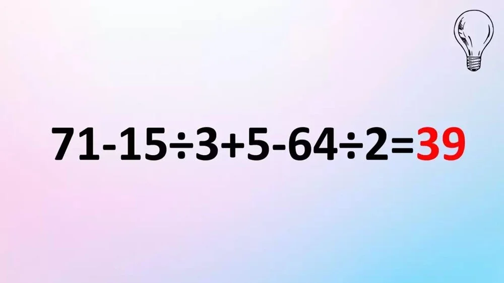 Bu matematik bulmacasını çözebilir misiniz? Bu zeka testini herkes hatalı çözüyor