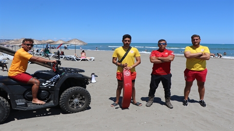 Samsun'da cankurtaranlar 55 kişiyi boğulmaktan kurtardı