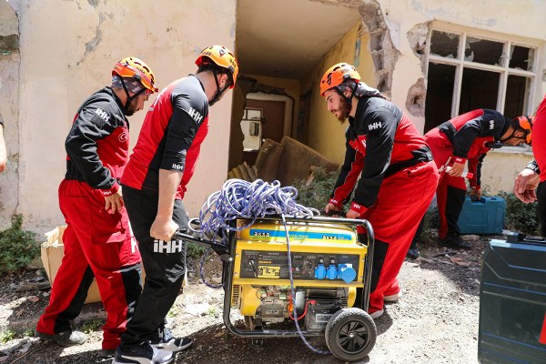 Samsun’da 120 gönüllü ile tatbikat