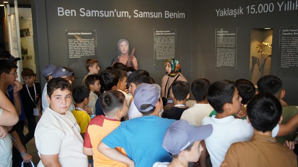 Gençler Samsun'u keşfedip şehrini fark ediyor