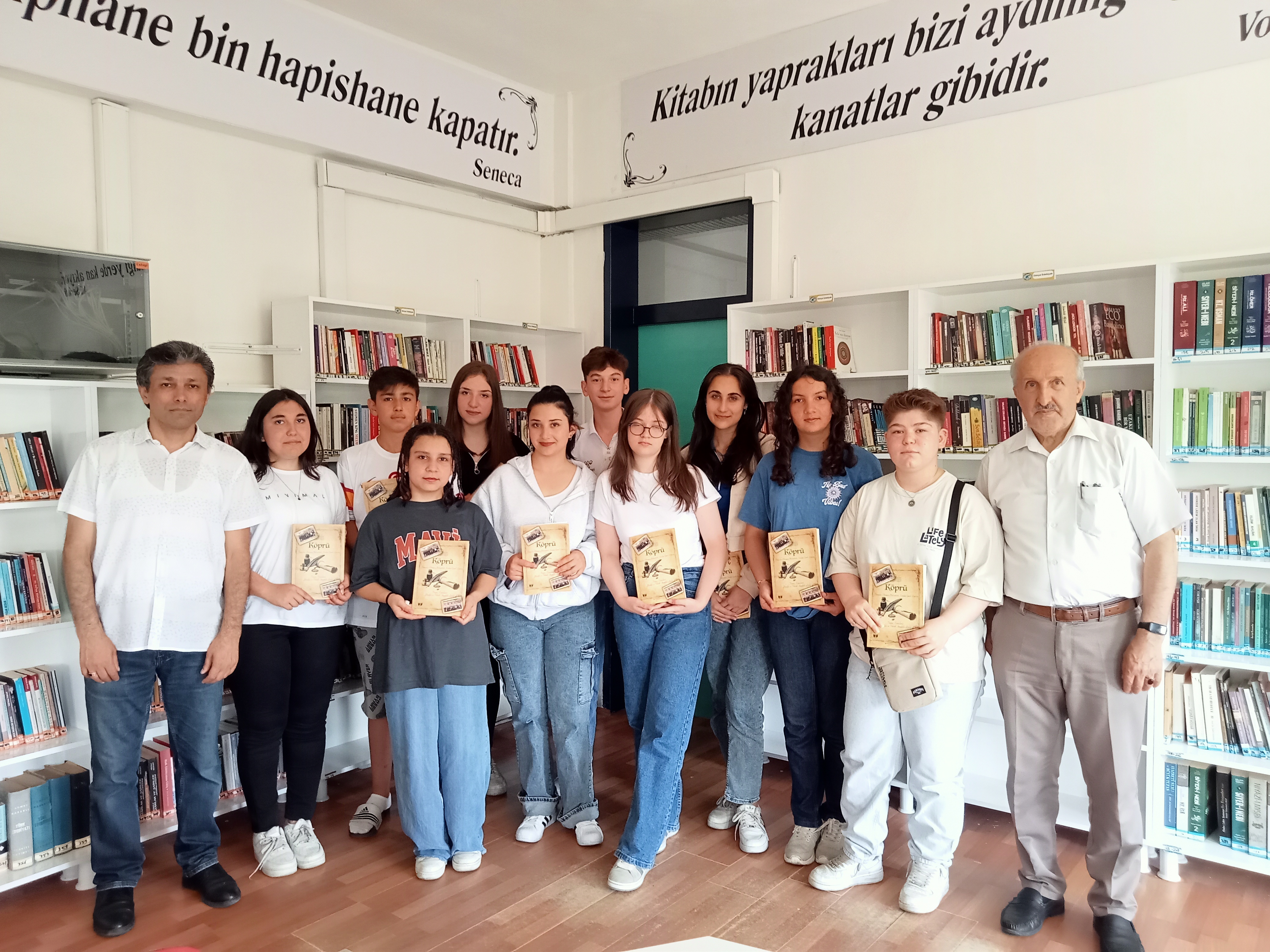 Samsun'dan Gönül Köprüsü mektupları kitaplaştırıldı