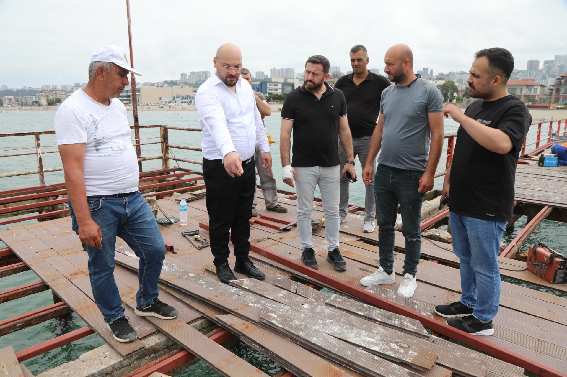 Atakum Halk İskelesi yeniden hizmete açılıyor