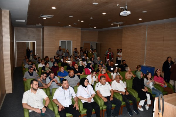 Samsun'da Vezirköprü Devlet Hastanesi personeline yangın eğitimi verildi