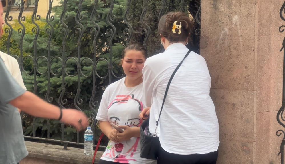 Samsun'da köpeği telef oldu, hüngür hüngür ağladı