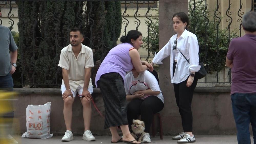 Samsun'da köpeği telef oldu, hüngür hüngür ağladı