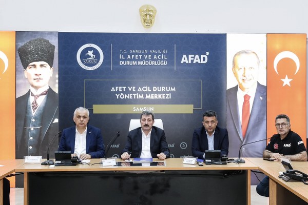 Samsun aşırı yağışlara karşı önlemlerini aldı