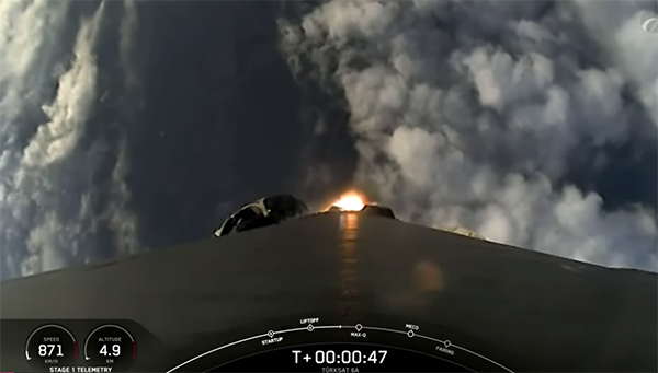 Türkiye'nin haberleşme uydusu Türksat 6A uzaya fırlatıldı