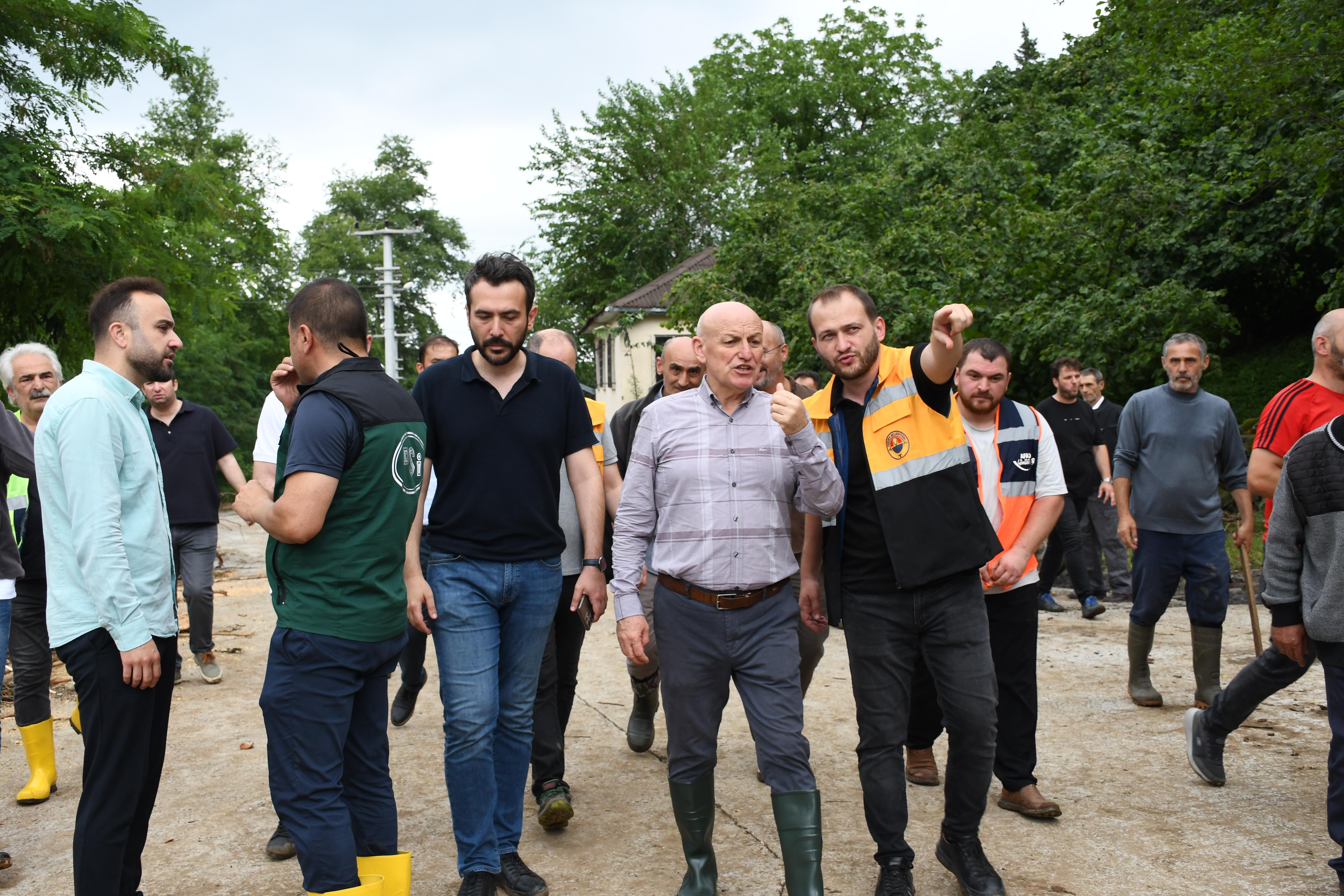 Başkan Kul: 500 milyon liralık maddi hasar var