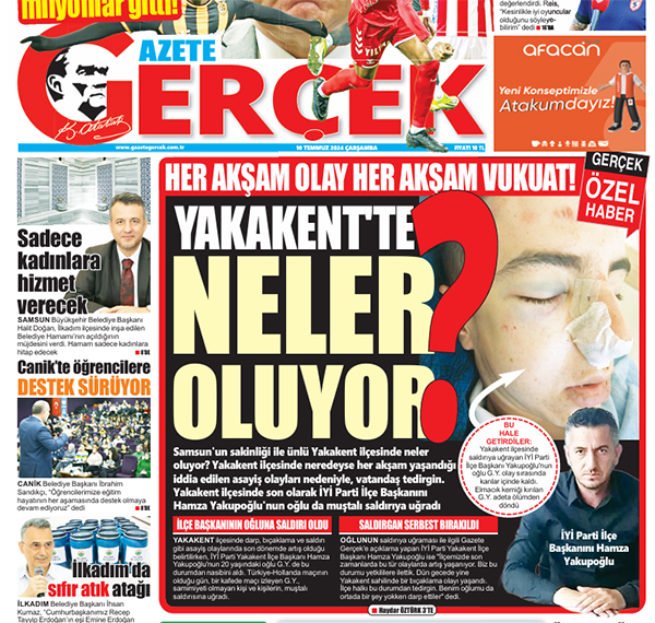 Samsun'un Yakakent ilçesinde neler oluyor! Her akşam olay her akşam vukuat!