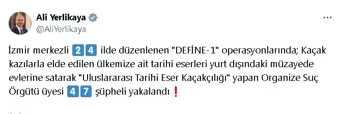 Samsun dahil 24 ilde tarihi eser kaçakçıları enselendi!