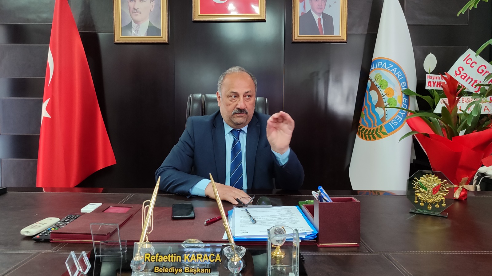 Samsun'da Salıpazarı Belediye Başkanı Karaca'dan baraj açıklaması! Bitirin bu barajı