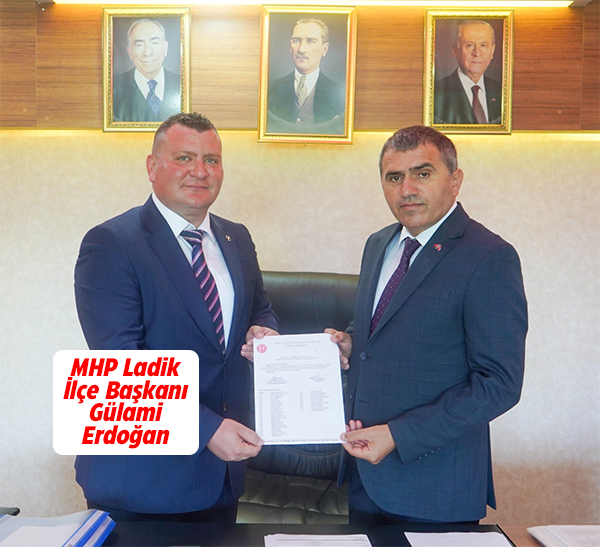Samsun'da MHP'nin 3 ilçe başkanlığına yeni ilçe başkanları atandı