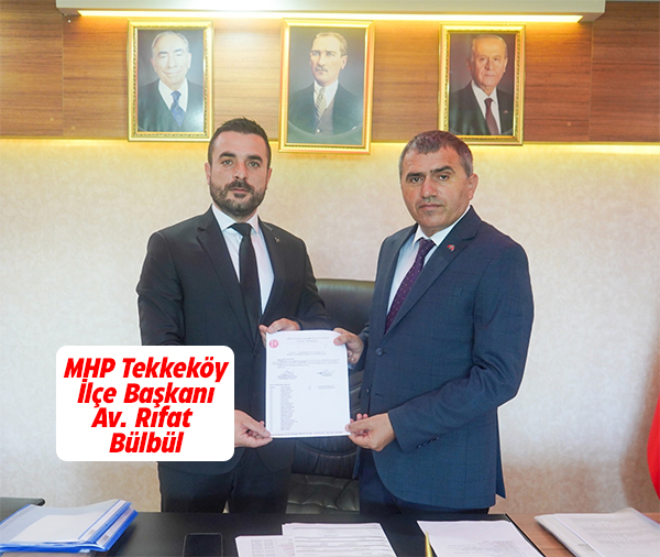 Samsun'da MHP'nin 3 ilçe başkanlığına yeni ilçe başkanları atandı