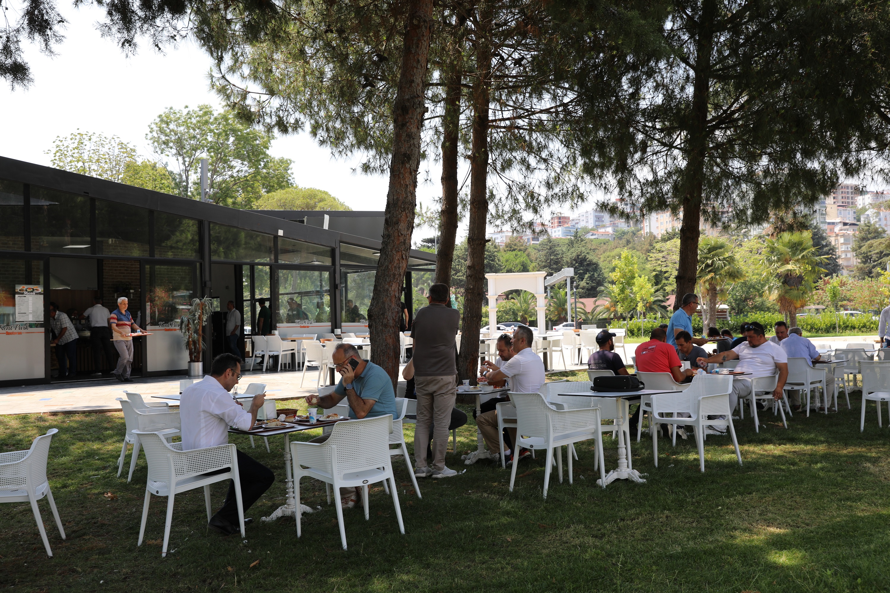 Samsun Büyükşehir'in 153 Restorantının 3'üncüsü Kent Park'ta açıldı