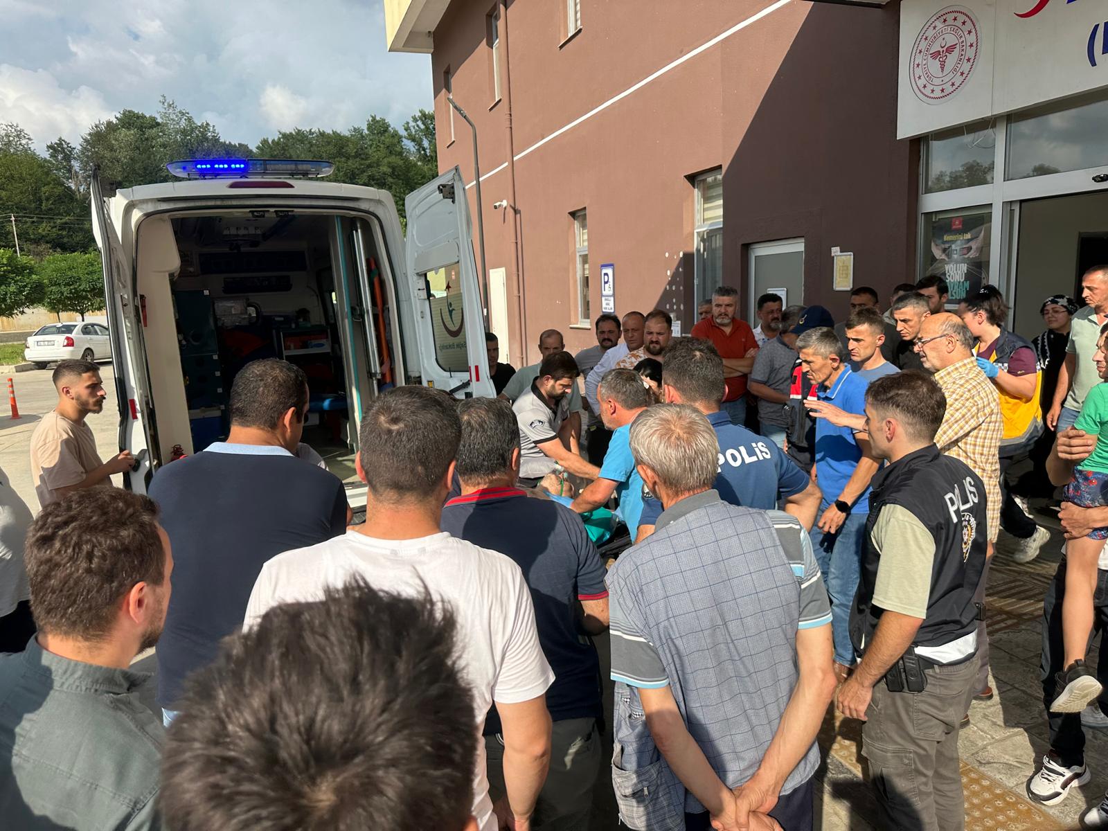 Samsun'un Salıpazarı İlçesi'nde imam boğulma tehlikesi geçirdi