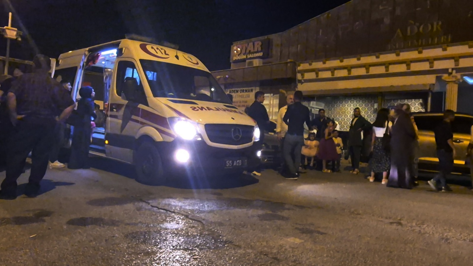 Samsun'da yeni evli çiftin en güzel günü kabusa döndü