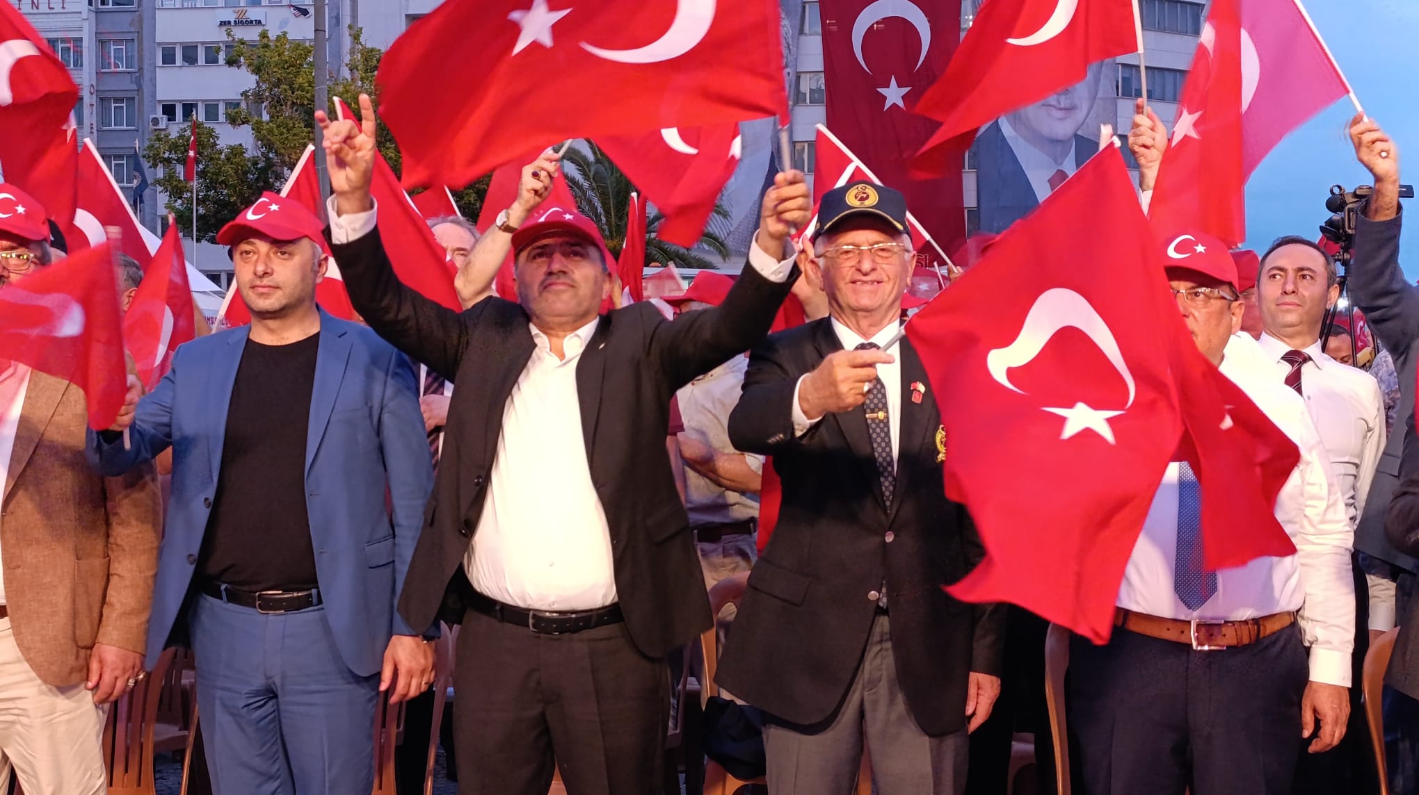 Samsun Cumhuriyet Meydanında 15 Temmuz etkinliği 