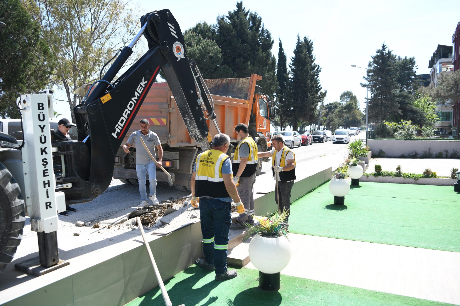 Halit Doğan: Atakum sahilini estetiğe kavuşturacağız