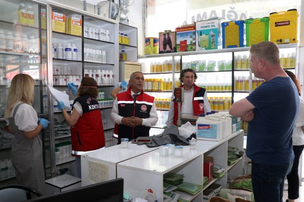 Samsun'da bitki koruma ürünleri satışına ceza yağdı