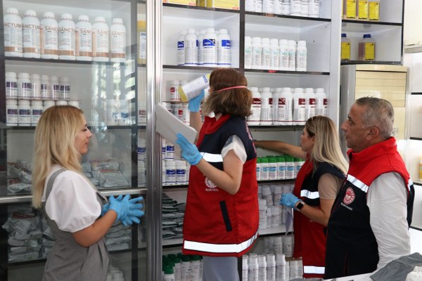 Samsun'da bitki koruma ürünleri satışına ceza yağdı