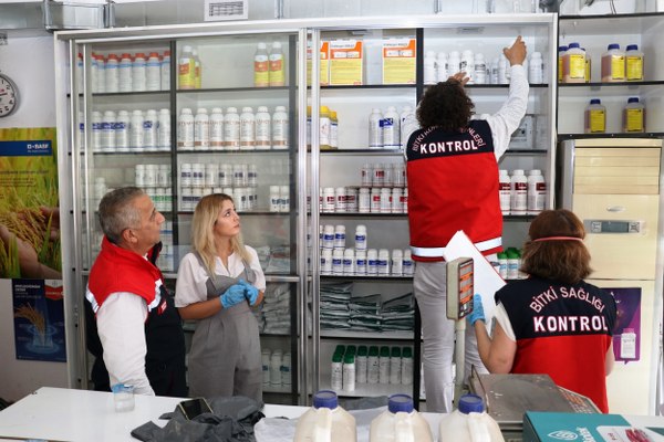 Samsun'da bitki koruma ürünleri satışına ceza yağdı