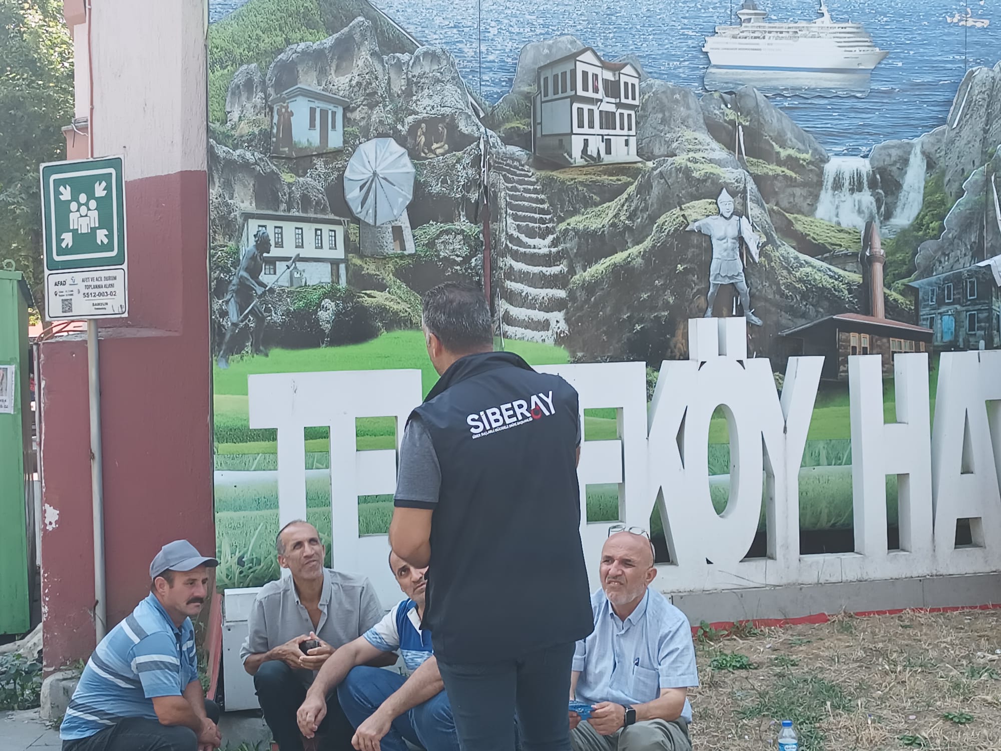 Tekkeköy İlçe Emniyet Müdürlüğü SİBERAY Programı ile halkı bilinçlendiriliyor