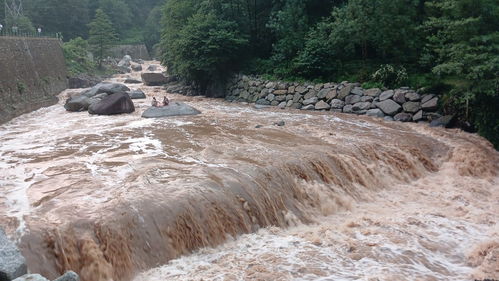 Rize'de piknik yapmak isterken az daha canlarından oluyorlardı