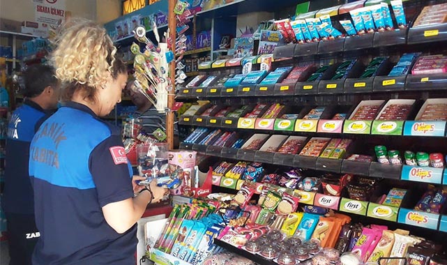 Canik zabıtasından sıkı denetim